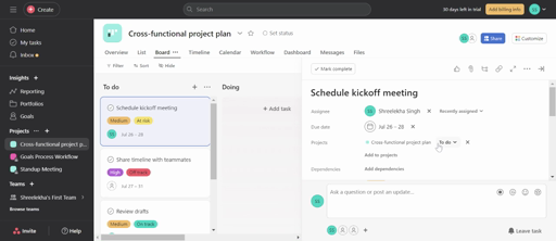 how to add multiple people to a task in asana