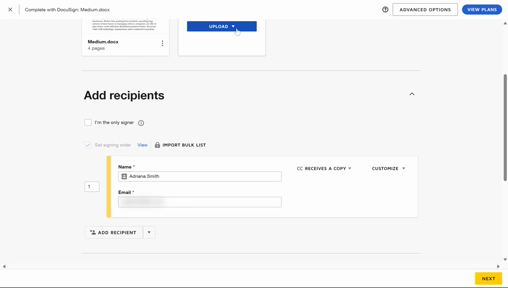 How to add a radio button to a document on DocuSign? | Flo