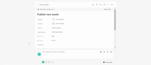 How to create and customize a task in Asana? | Flo